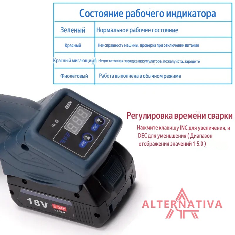 H9a82a496676a4575b0d5c8d0545d1c35S V1 стреппинг инструмент аккумуляторный — изображение 11