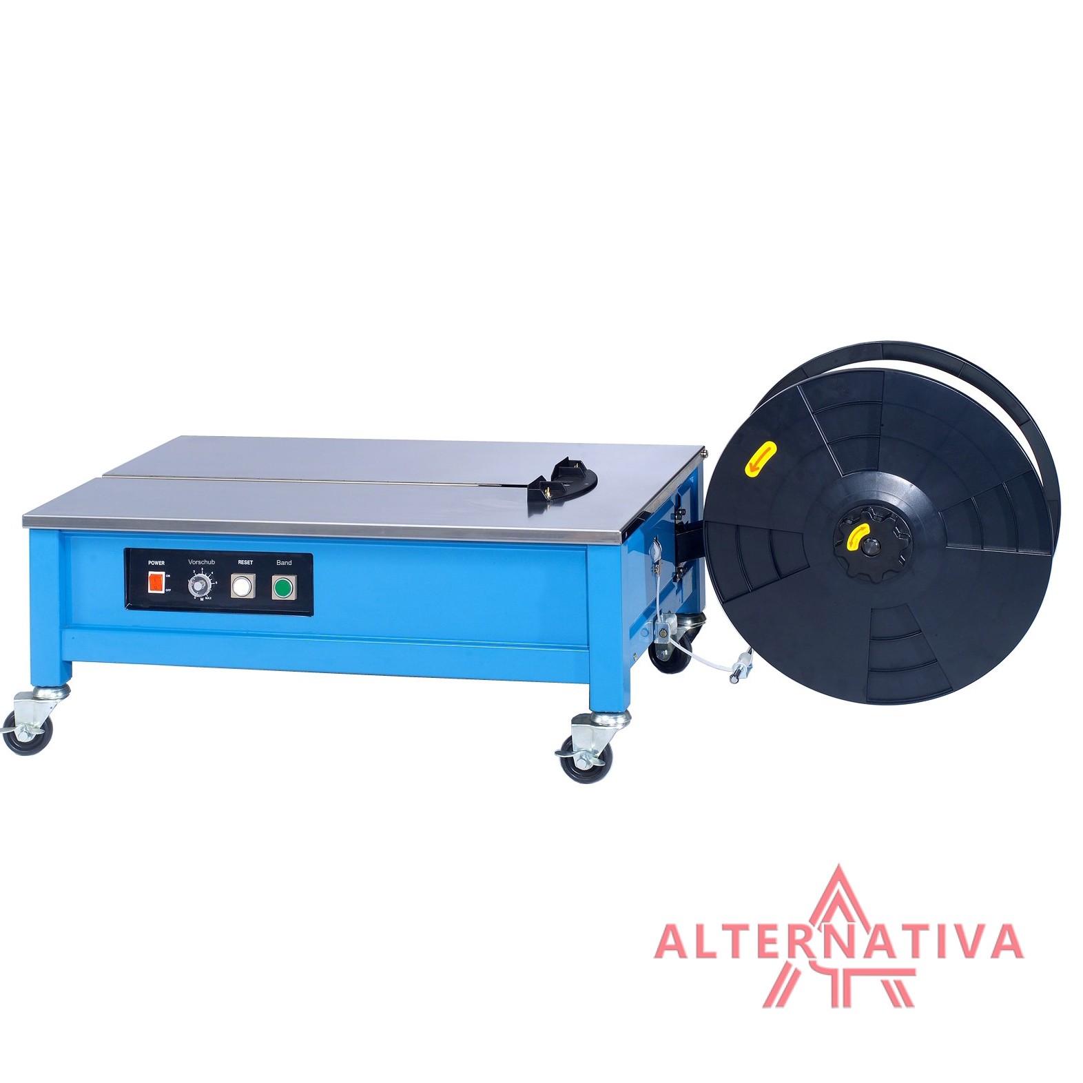 TP-202L-1 TP-202L стреппинг-машина с низким столом, для тяжелой продукции