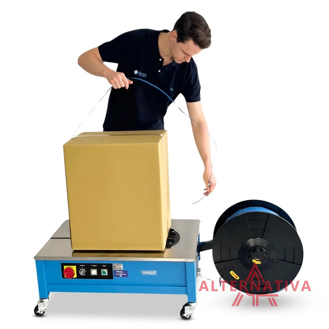 TP-202L-7 TP-202L стреппинг-машина с низким столом, для тяжелой продукции — изображение 10