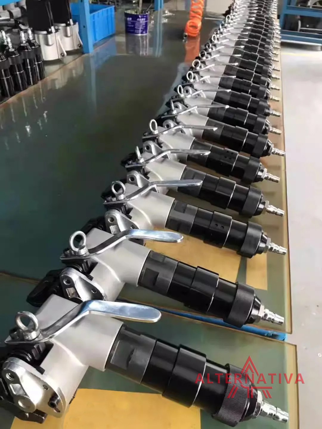 ftl-i-fts-pnevmat-12 FTL и FTS пневматический стреппинг инструмент (натяжитель и пломбиратор) — изображение 12