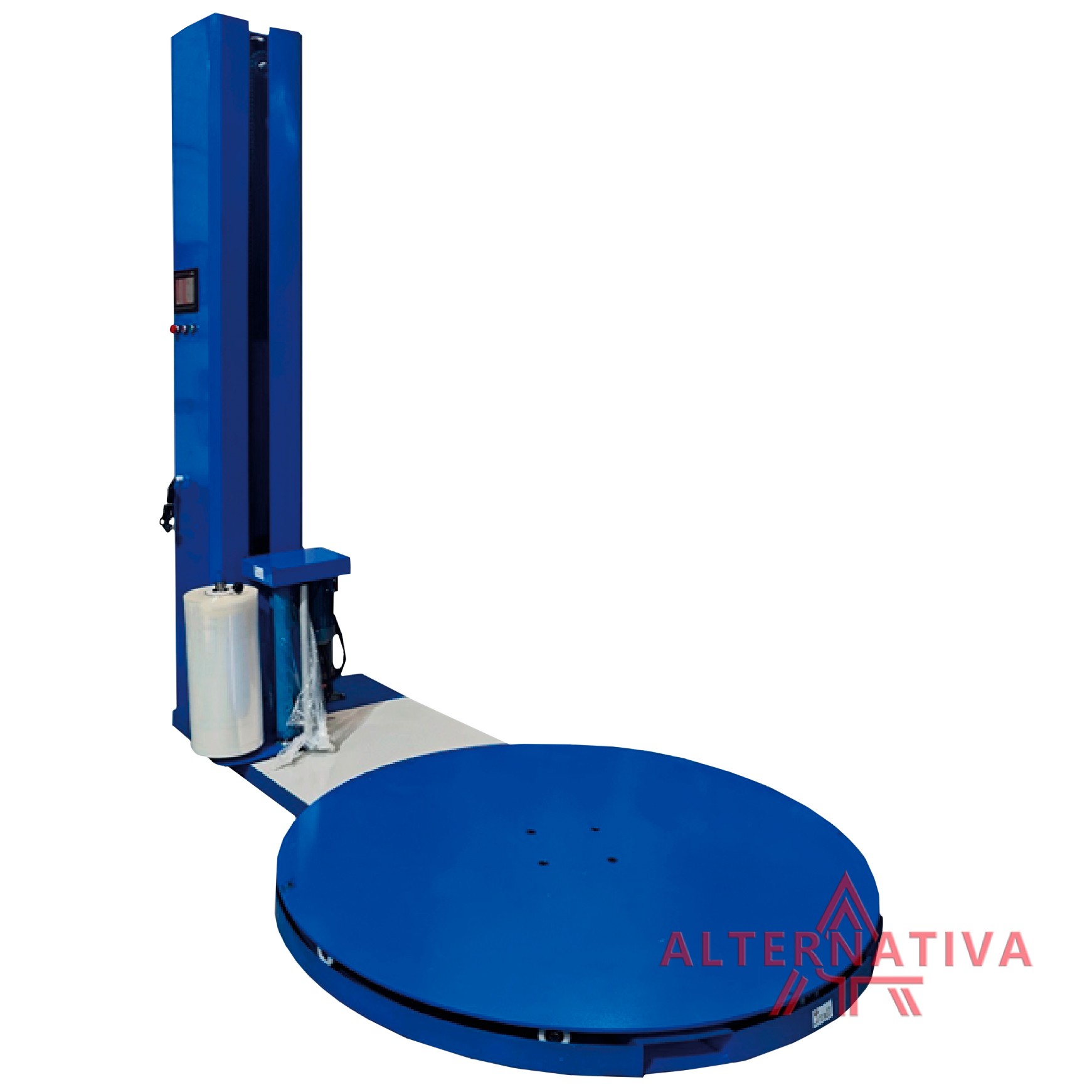 palletoupakovshhik-2-bt1650f Паллетоупаковщик механическое натяжение, престрейч до 250%, колонна 2400/ВТ1500F/2400 (049)